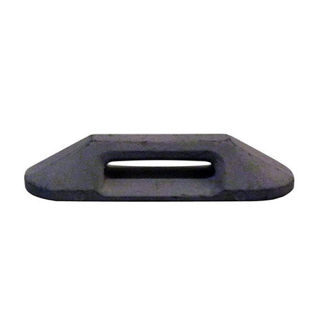 Weld Mount AT-113B Large Black Footman's Strap - Qty. 6 - Life Raft Professionals