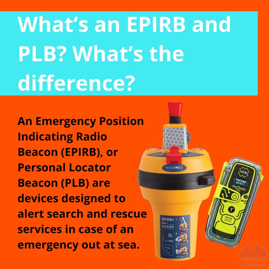 What is an EPIRB and PLB, and what's the difference? - Life Raft Professionals