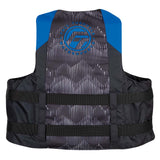 Full Throttle Adult Nylon Life Jacket - Blue/Black - Small