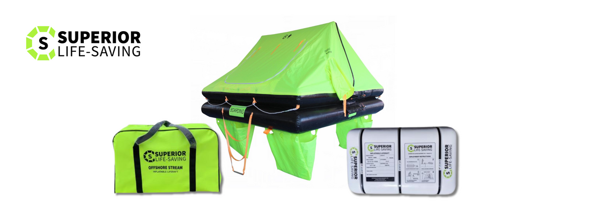 Superior Coastal Surge Life Raft | Life Raft Professionals