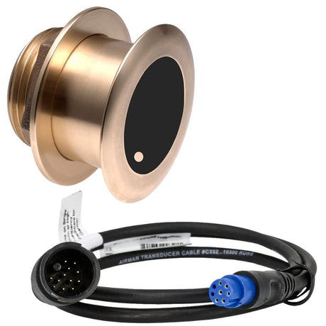 Airmar B175L Bronze 20 Degree Thru - Hull 1kW f/Garmin w/8 - Pin Connector - Life Raft Professionals