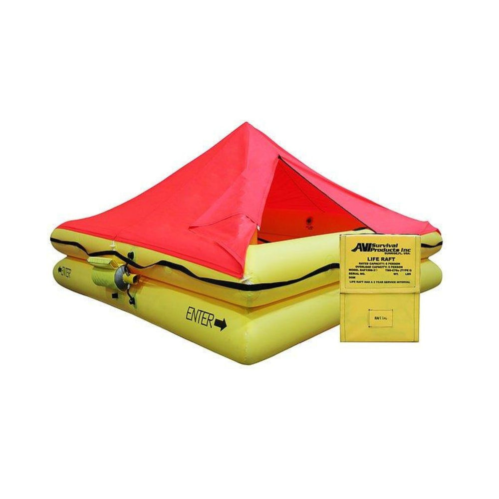 AVI Survival Life Raft, 6-12 Person FAA TSO-C70a – Type I - Life Raft Professionals