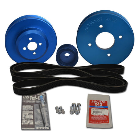 Balmar Pulley Kit f/Yanmar 3JH2 - TE, 3JH2 - E - Life Raft Professionals