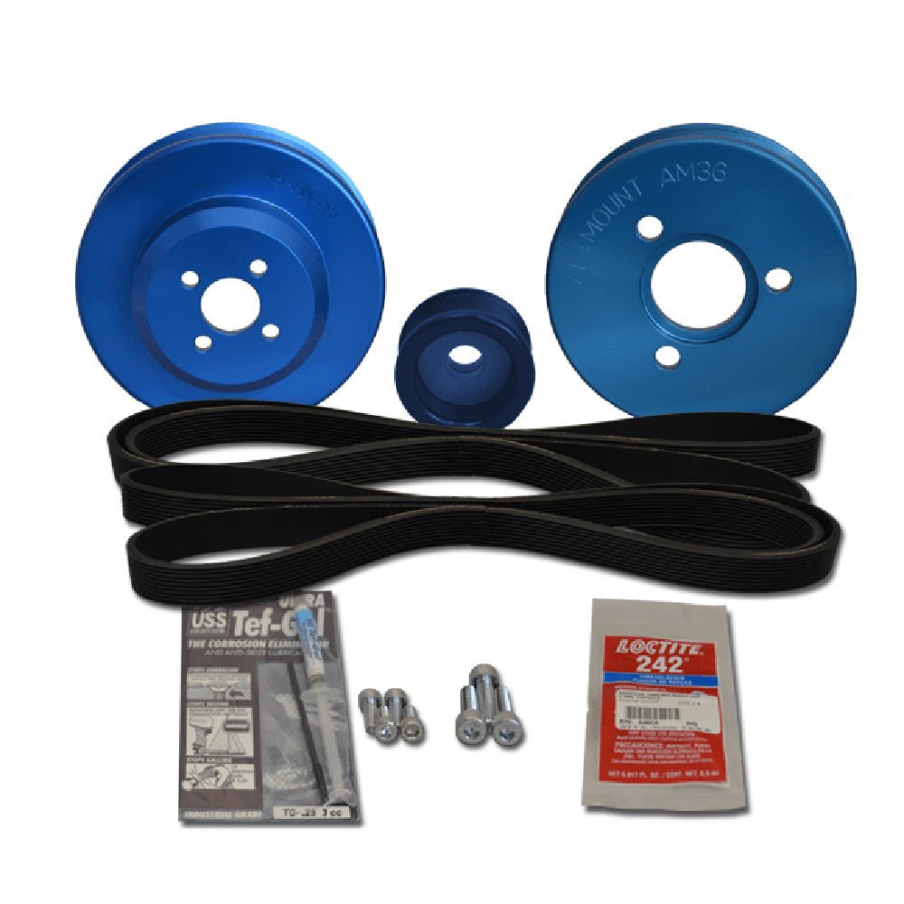 Balmar Pulley Kit f/Yanmar 3JH5, 3JH4 - E, 4JH4 - E, 4JH5, 4JH5 - E - Life Raft Professionals