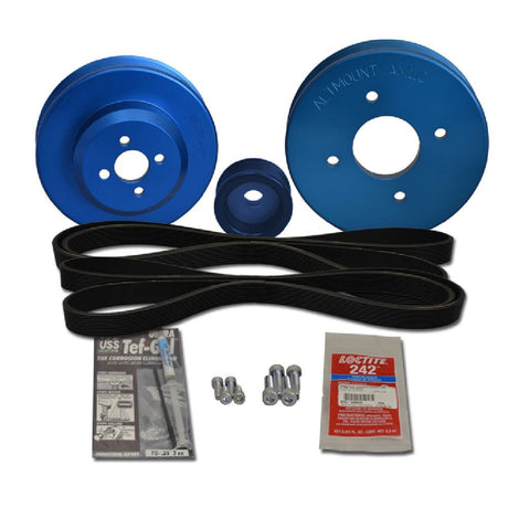 Balmar Pulley Kit f/Yanmar 4JH2 - TE, 4JH2 - HTE, 4JH2 - DTE 4JH2 - UTE - Life Raft Professionals