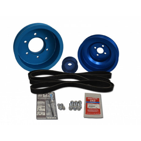Balmar Pulley Kit f/Yanmar 4JH3 - TE, 4JH3 - HTE - Life Raft Professionals