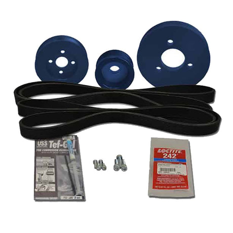 Balmar Pulley Kit, Westerbeke 18, 21A, 27A, 35B, 38B, 42B - Life Raft Professionals