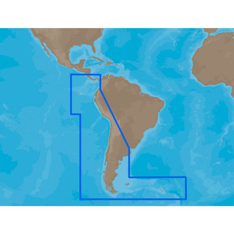 C-MAP MAX SA-M500 - Costa Rica-Chile Falklands - SD Card - Life Raft Professionals