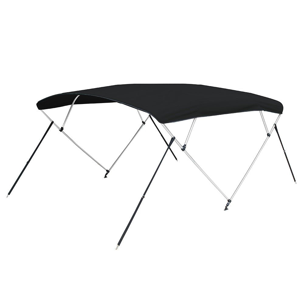 Carver 4 Bow 5481U Bimini Top with Boot - Black Acrylic - Life Raft Professionals