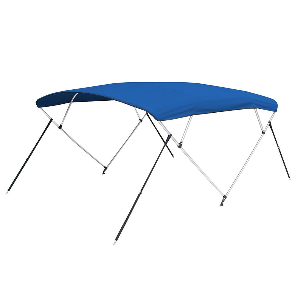 Carver 4 Bow 5487U Bimini Top with Boot - Pacific Blue Acrylic - Life Raft Professionals