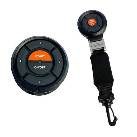 CoastKey Premium Plus Twin Mercury Engine Keyless Ignition w/Keyless Stop/Start, Remote Stop/Start, Ecos Rem Trim/Tilt - Life Raft Professionals