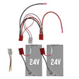 Connect - Ease 24V Parallel Kit f/2 24V Batteries to 1 Motor - Life Raft Professionals