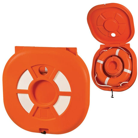Container with Door for Lifebuoy Ring - Life Raft Professionals