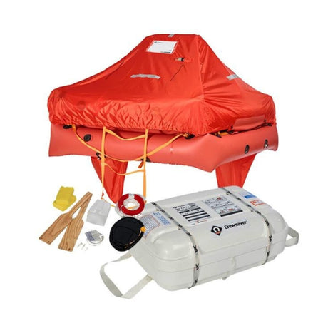 Crewsaver Coastal Mariner Recreational Life Raft, 4-8 Person - Life Raft Professionals