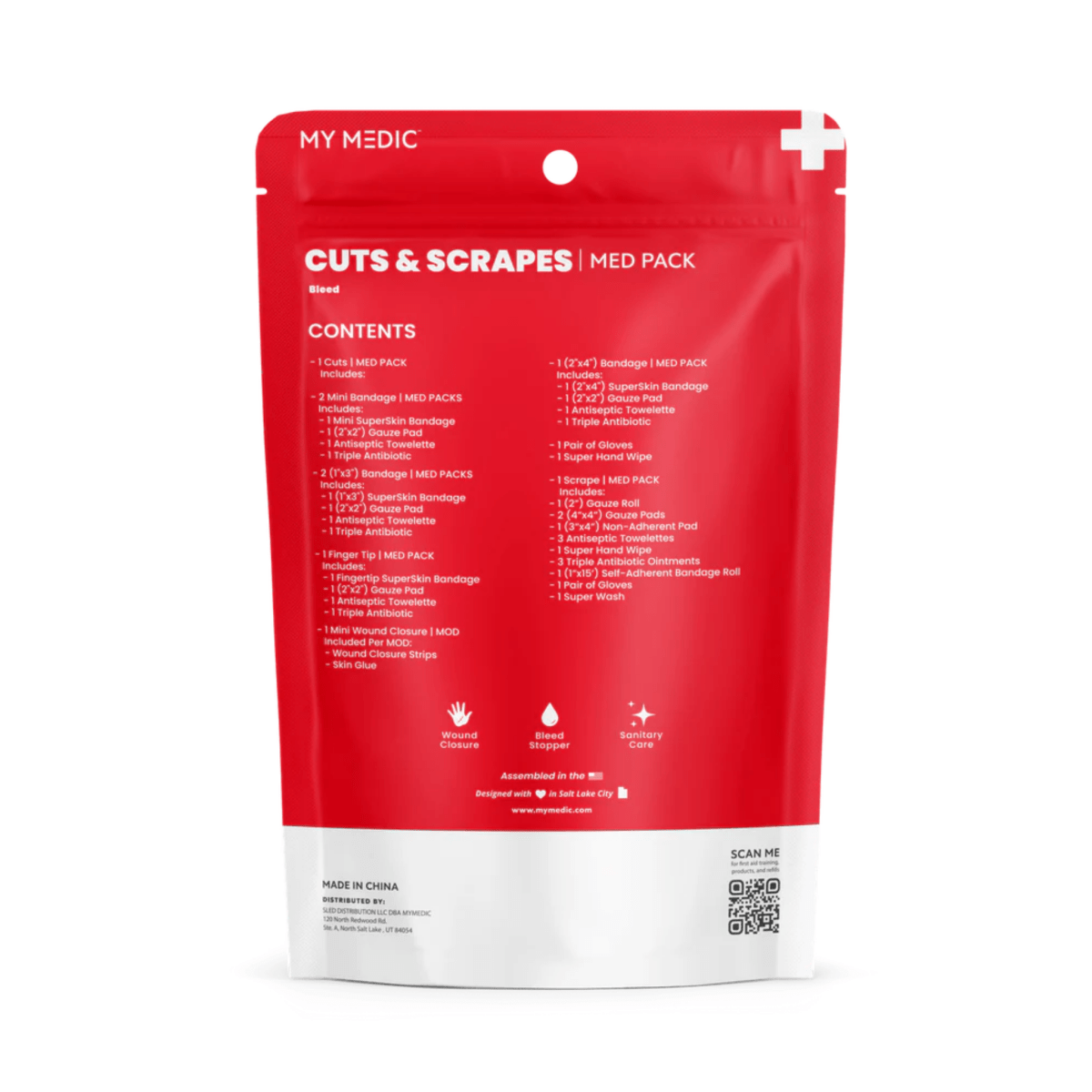Cuts and Scrapes Med Pack - Life Raft Professionals