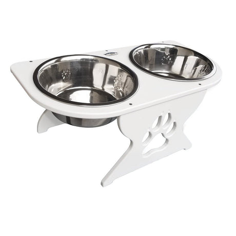 Deep Blue Marine Medium Starboard Dog Dish w/Bowls - 8" Tall - Life Raft Professionals