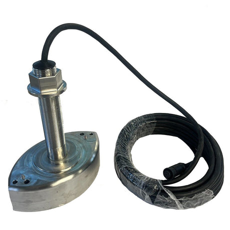Echonautics ST1801kW Thru - Hull Stainless Steel Transducer - 50/200 kHz - Life Raft Professionals