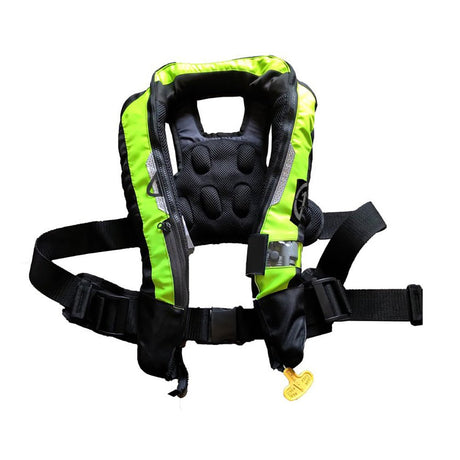 First Watch Auto/Manual Convertible 38g Inflatable PFD - Hi - Vis Yellow - Life Raft Professionals