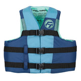 Full Throttle Adult Nylon Life Jacket - S/M - Blue/Black - Life Raft Professionals