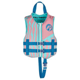 Full Throttle Child Rapid Dry Life Jacket - Pink - Life Raft Professionals