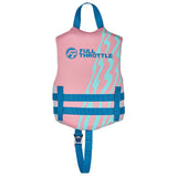 Full Throttle Child Rapid Dry Life Jacket - Pink - Life Raft Professionals