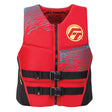 Full Throttle Men's Rapid - Dry Flex - Back Life Jacket - M - Red/Black - Life Raft Professionals