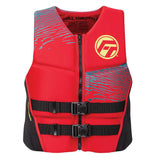 Full Throttle Men's Rapid - Dry Flex - Back Life Jacket - M - Red/Black - Life Raft Professionals