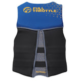 Full Throttle Men's Rapid - Dry Flex - Back Life Jacket - XL - Blue/Black - Life Raft Professionals