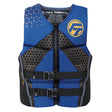 Full Throttle Men's Rapid - Dry Flex - Back Life Jacket - XL - Blue/Black - Life Raft Professionals