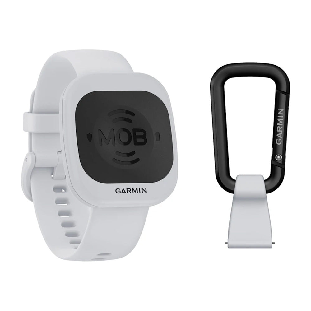 Garmin MOB Tag w/White Quick Release Band - Life Raft Professionals