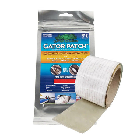 Gator Guards Gator Patch 9" x 12" Fiberglass Reinforced Repair Patch - Life Raft Professionals