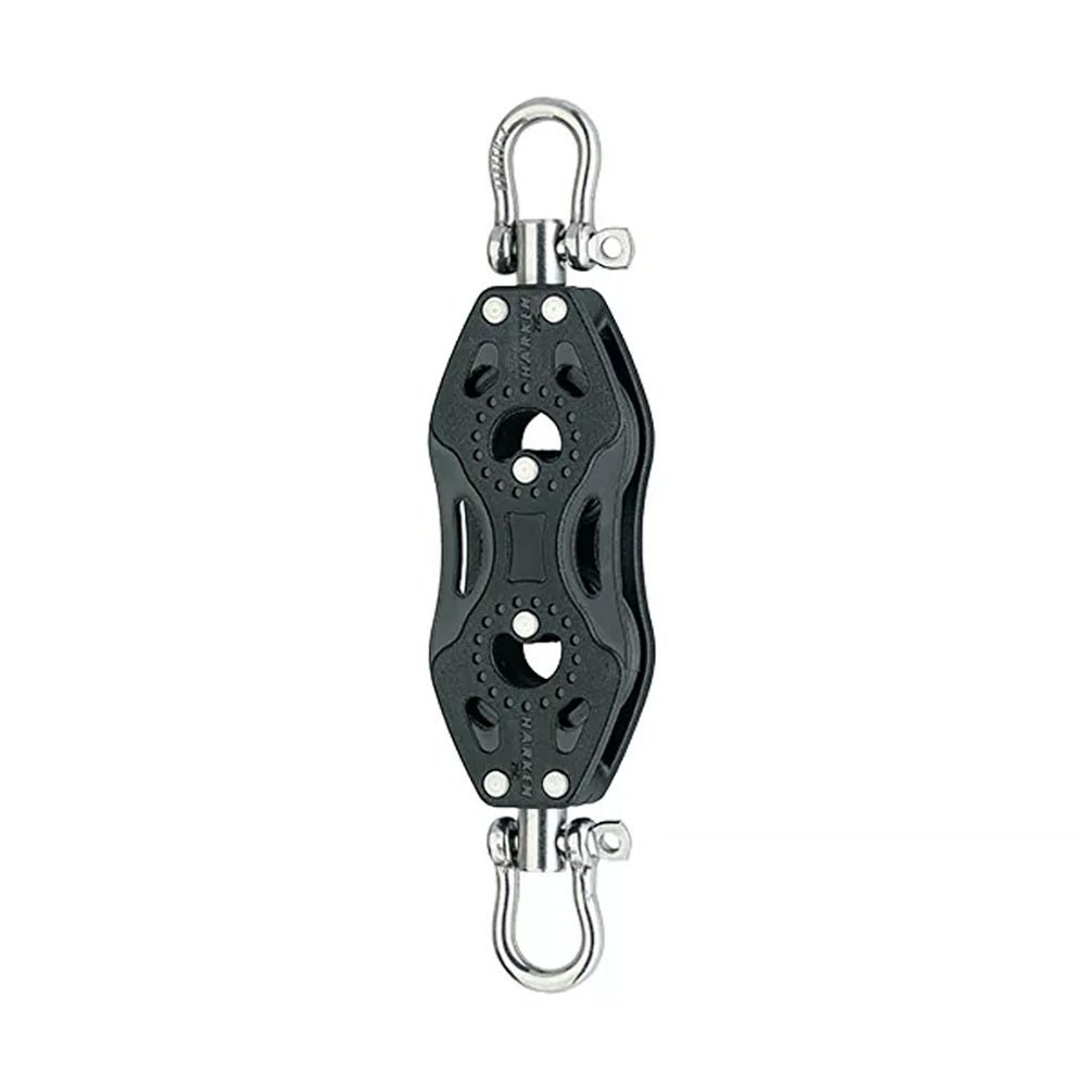 Harken 29mm Carbo Double Swivel Symmetrical Fishing Pulley - Life Raft Professionals