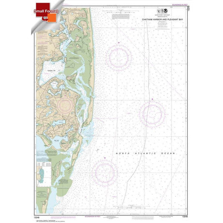 Historical NOAA Chart 13248: Chatham Harbor and Pleasant Bay - Life Raft Professionals