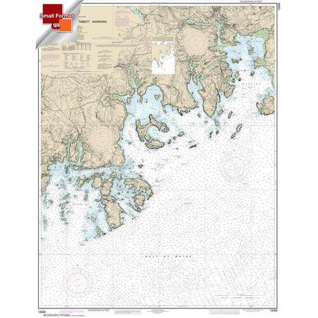 Historical NOAA Chart 13326: Machias Bay to Tibbett Narrows - Life Raft Professionals