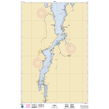 Historical NOAA Chart 14783: Four Brothers Islands to Barber Point - Life Raft Professionals