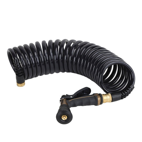 HoseCoil Commercial Pilot PRO 20' Hose Kit w/Boat Bumper Metal Body Nozzle - Life Raft Professionals