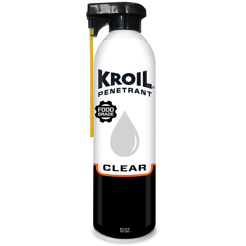 Kroil Clear Food Grade Penetrating Oil - Aerosol - 13oz Can w/SprayTech - Life Raft Professionals