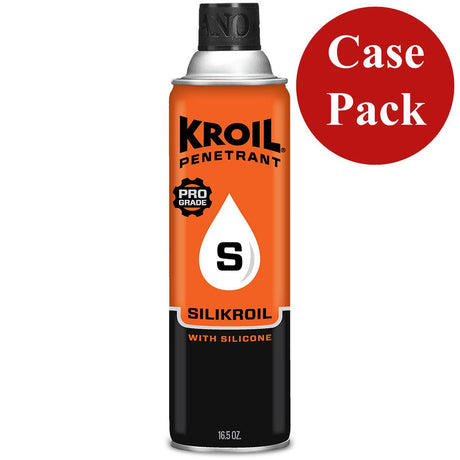 Kroil Silikroil Penetrant - Aerosol - 16.5oz Can with Silicone *Case of 12 - Life Raft Professionals