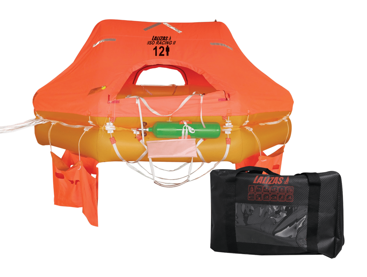 Lalizas ISO Racing II ISO 9650 - 1 Approved Liferaft, 4 - 12 Person - Life Raft Professionals