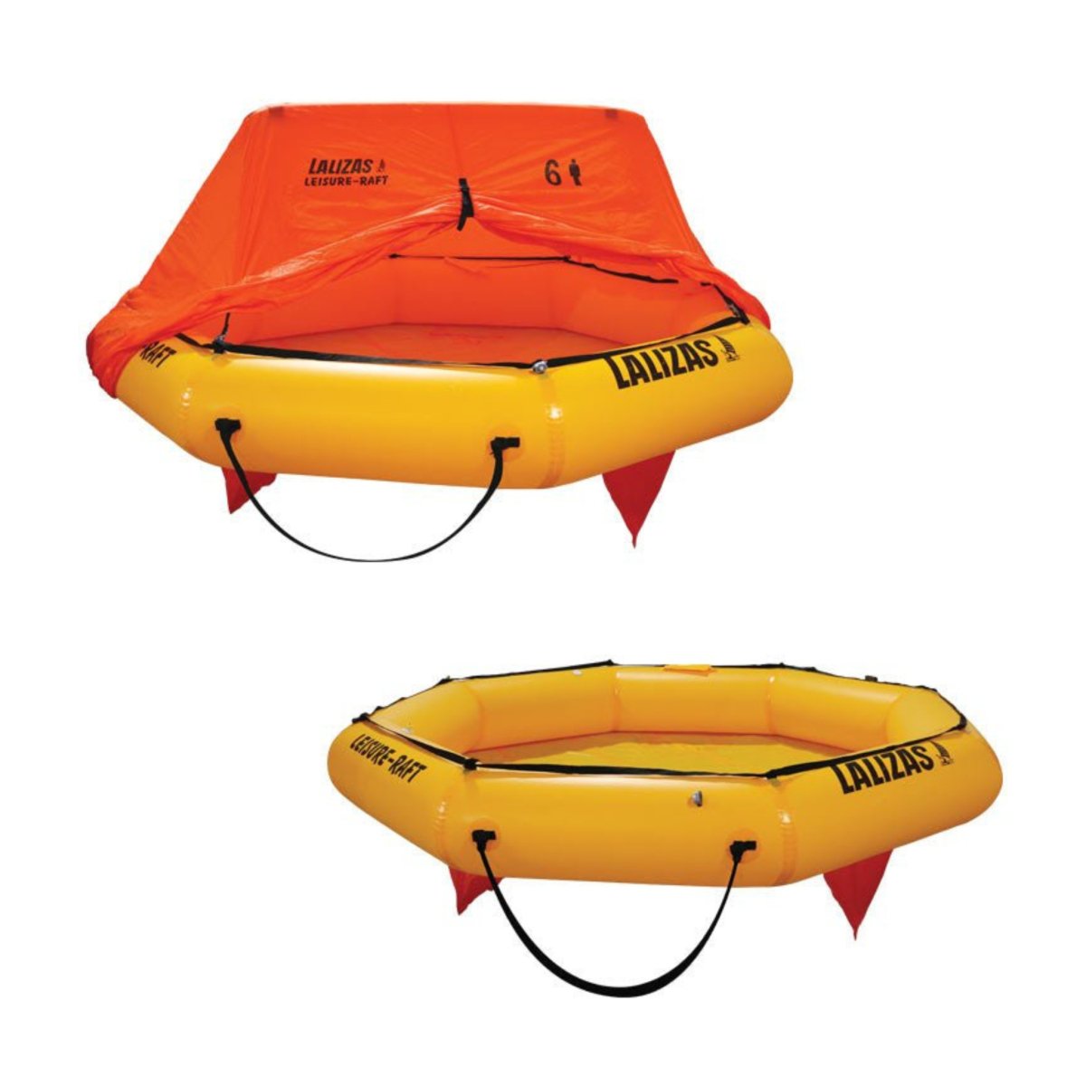 LALIZAS Leisure Life Raft, 4-6 Person - Life Raft Professionals