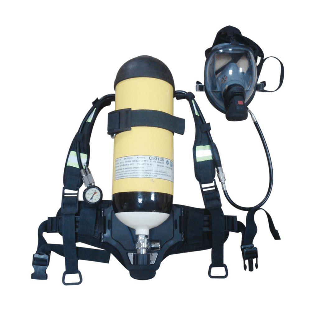 breathing apparatus lazer helmets Lalizas Self Contained Breathing Apparatus Solas/med 9l Black