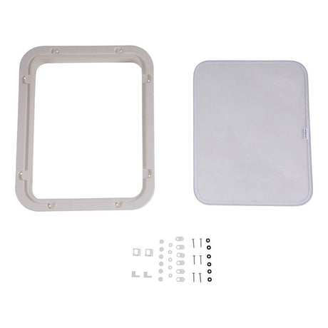 Lewmar White Trim Ring Screen Kit - Life Raft Professionals