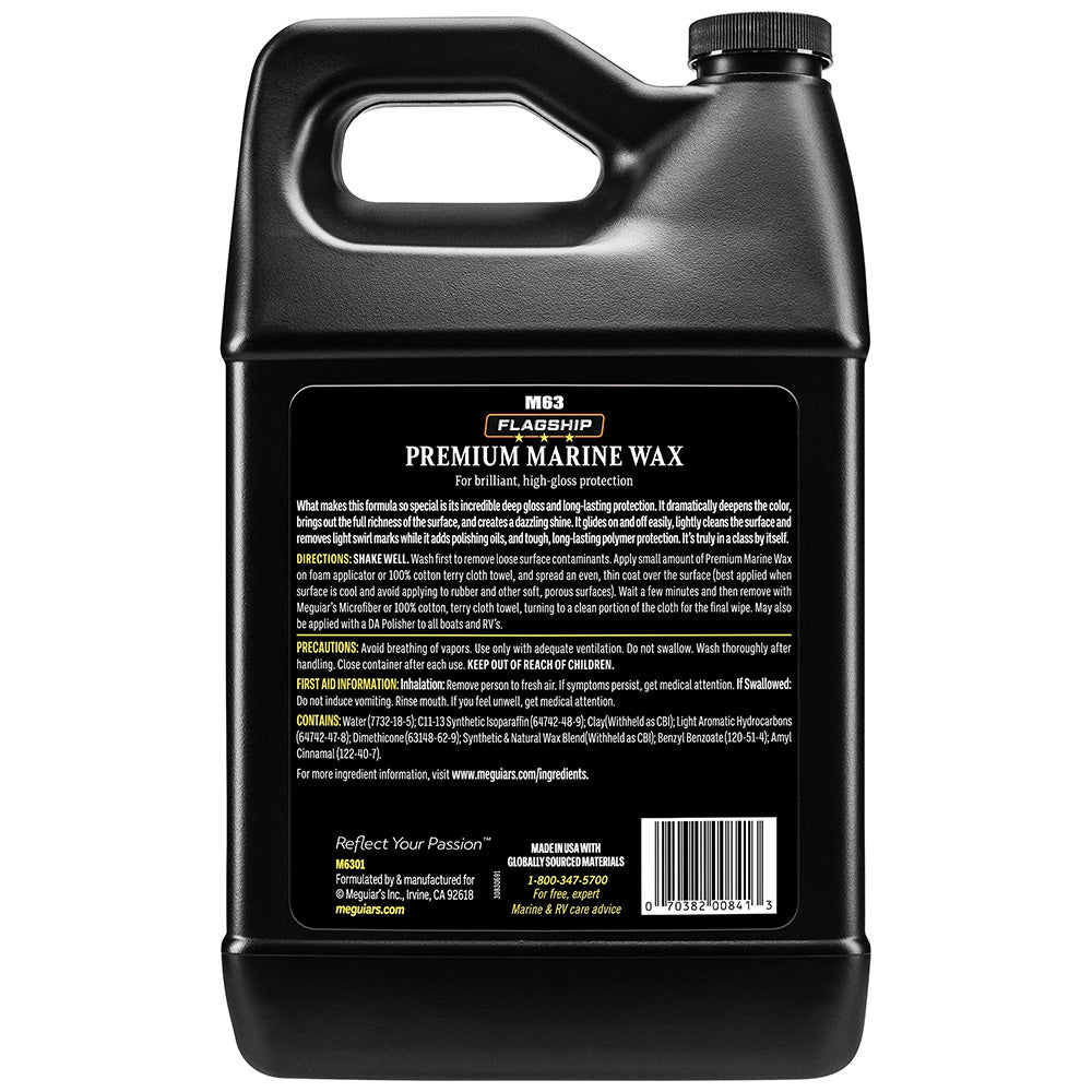 Meguiar's Flagship Premium Marine Wax - 1 Gallon - Life Raft Professionals