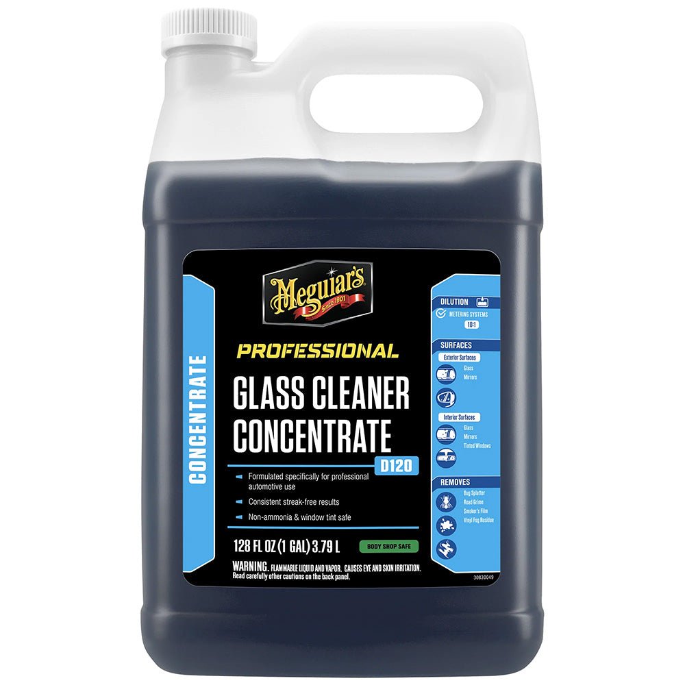Meguiar's Glass Cleaner Concentrate - 1 Gallon - Life Raft Professionals