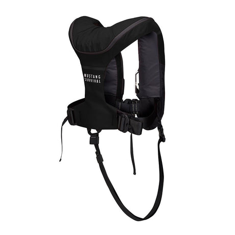 Mustang Atlas 190 DLX Open Ocean Inflatable PFD - Black - Life Raft Professionals