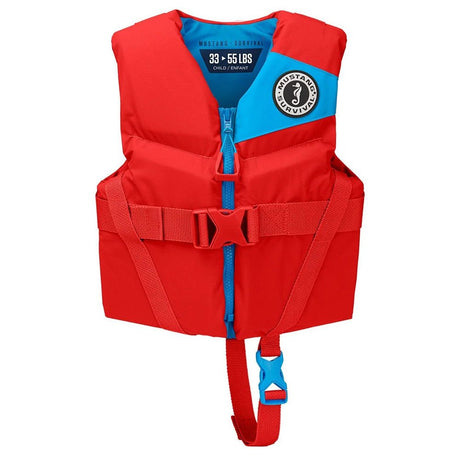 Mustang Child Rev Foam Life Vest - Imperial Red - Life Raft Professionals