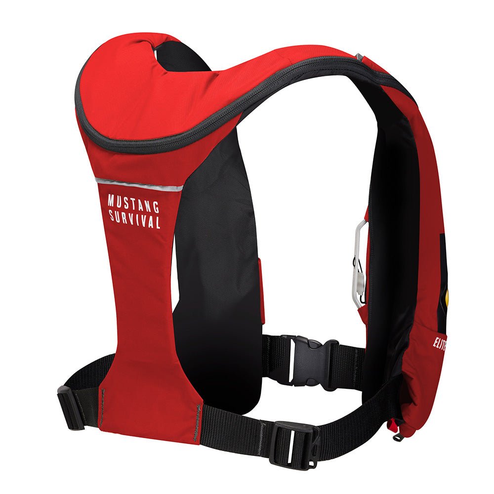 Mustang Elite 120 Coastal Inflatable PFD - Red - Life Raft Professionals