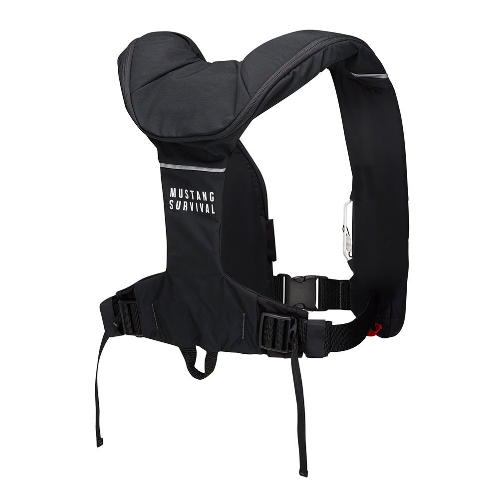Mustang Elite 190 Offshore Inflatable PFD - Black - Life Raft Professionals