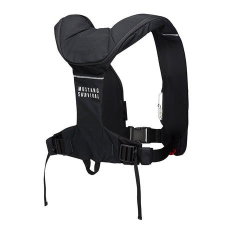 Mustang Elite 190 Offshore Inflatable PFD - Black - Life Raft Professionals