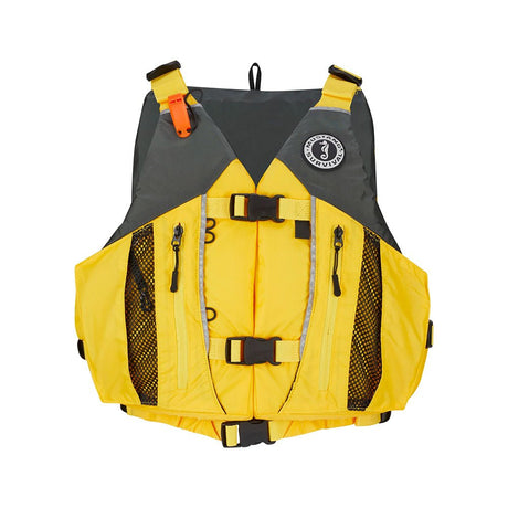 Mustang Solaris Foam Life Vest - M/L - Yellow/Grey - Life Raft Professionals